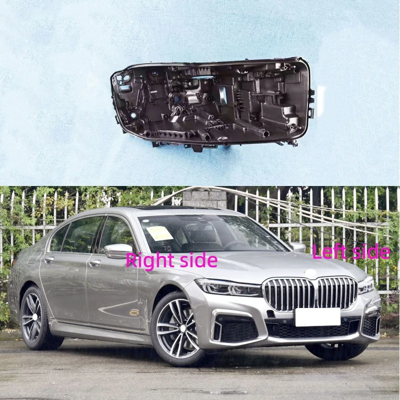 

For BMW 7 SERIES G12 2019 2020 2021 2022 Headlamp Base Headlight Rear shell Replace Headlight House Black rear shell