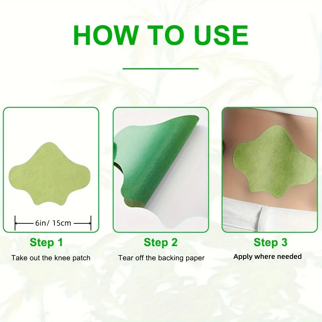12pcs Herbal Heat Patches: Long-Lasting for Arthritis, Inflammation & Back Pain! image 5
