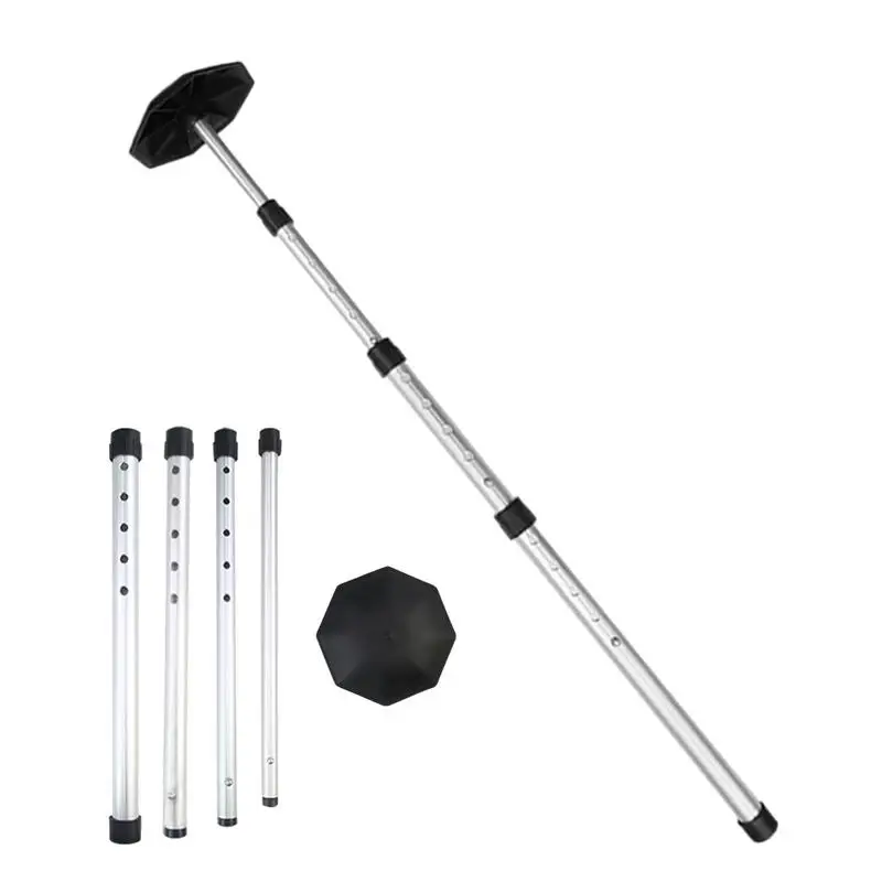 Golf Travel Bag Support System Aluminum Alloy Rod Telescopic Anti-Impact Support Sturdy Golf Support Stick Enhanced Aluminum