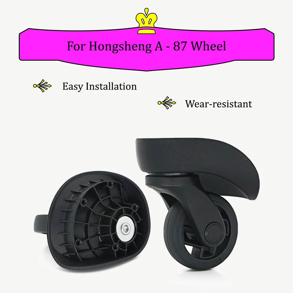 Adapt To Hongsheng A - 87 Luggage Wheel Accessories Roller Suitcase Universal Wheels Boarding Case High Strength Replace Wheel