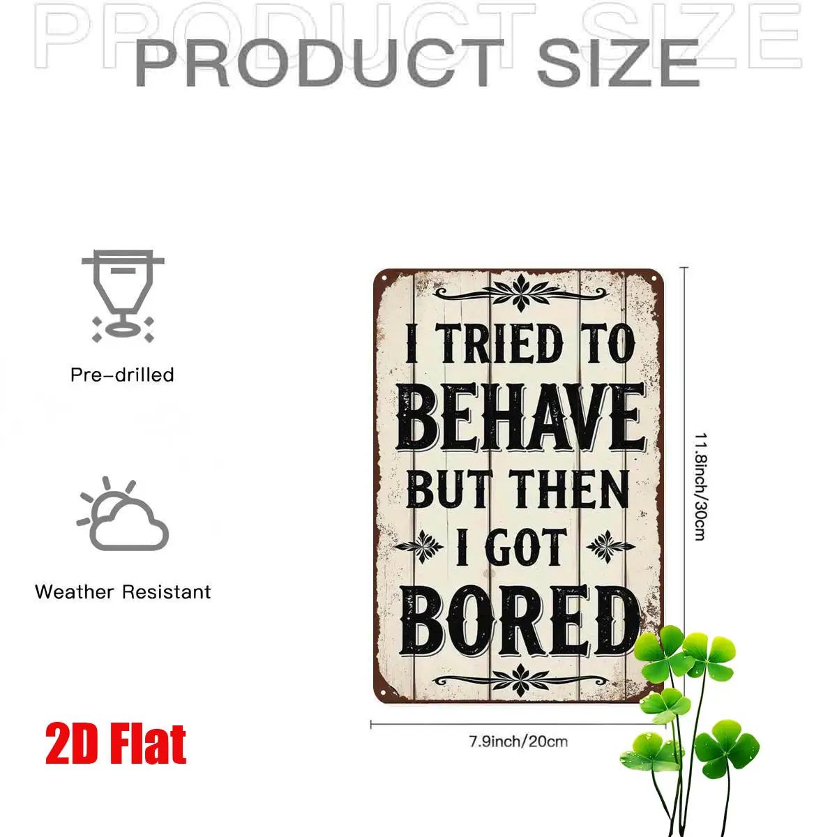 2D Flat 1pc, 