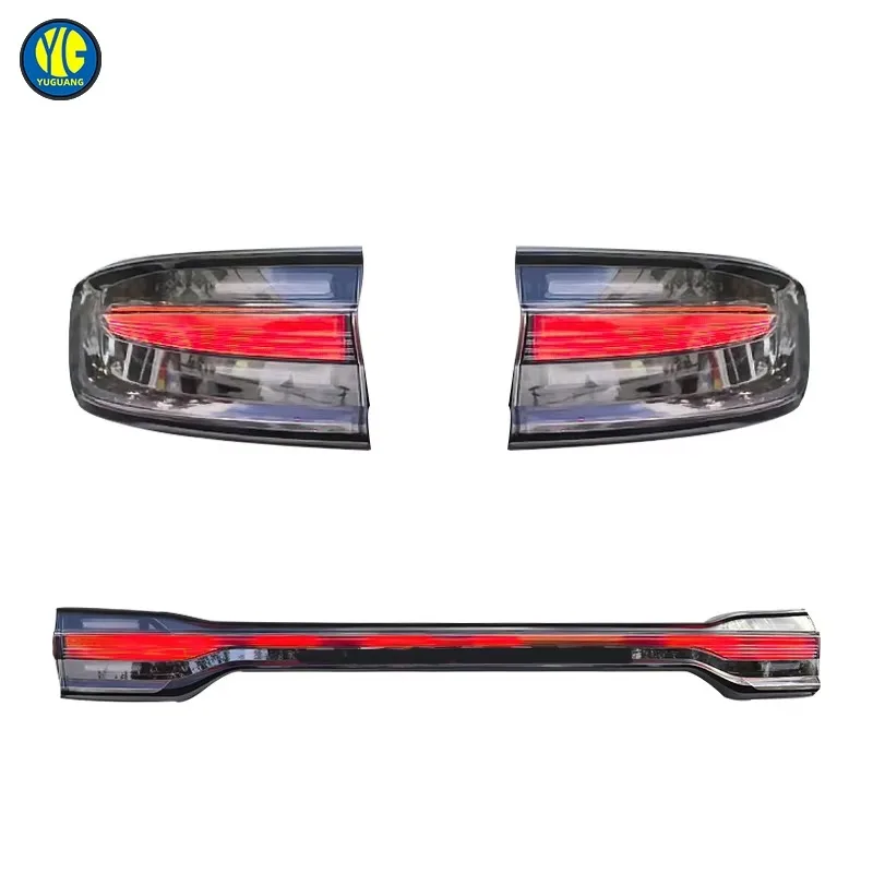 Modified LED Taillight Assembly, Dynamic Turn Signal Indicator, Waterproof Plug and Play Rear Lamp 2014-2017