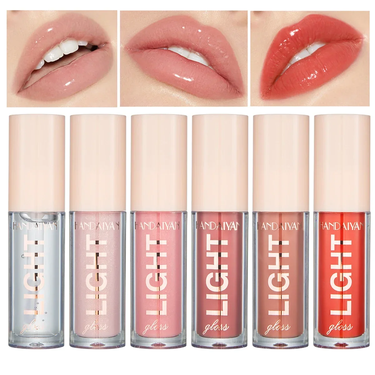 12 Colors Lip Gloss Moisturizing Mirror Shimmer Pearly Liquid Lipstick Tint Waterproof Long Lasting Lip Glaze Sexy Lips Makeup