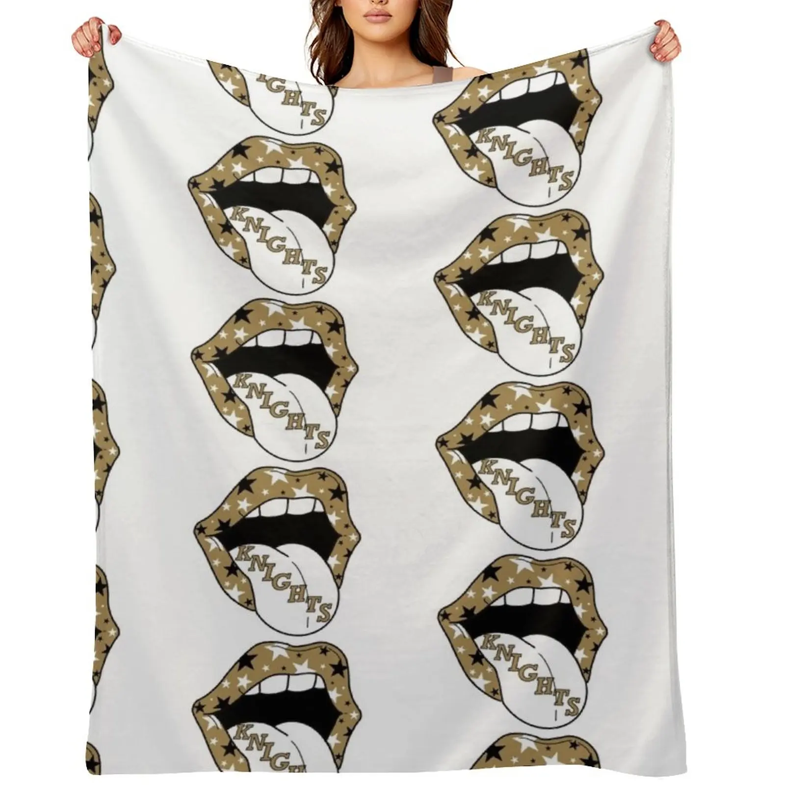 

UCF knights Throw Blanket Plush Blankets For Bed Bed covers Blankets