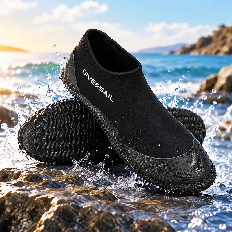 for-dive-sail-3mm-diving-boots-men-women-beach-surfing-non-slip-creek-shoes-anti-coral-snorkeling-flippers-equipment