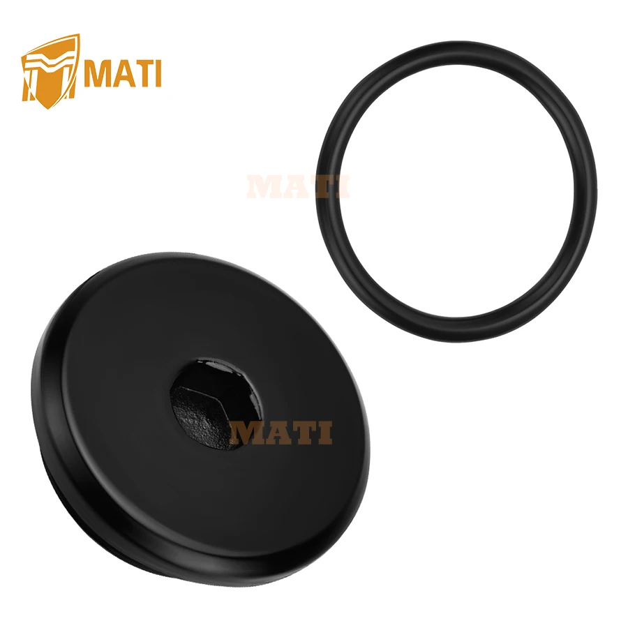 Black Crankcase Cover Plug & O Ring For Suzuki GSX-S750 GSX-R750 GSX-R1000 DL1050 V-Strom Hayabusa QuadSport 90 400 1000 1300