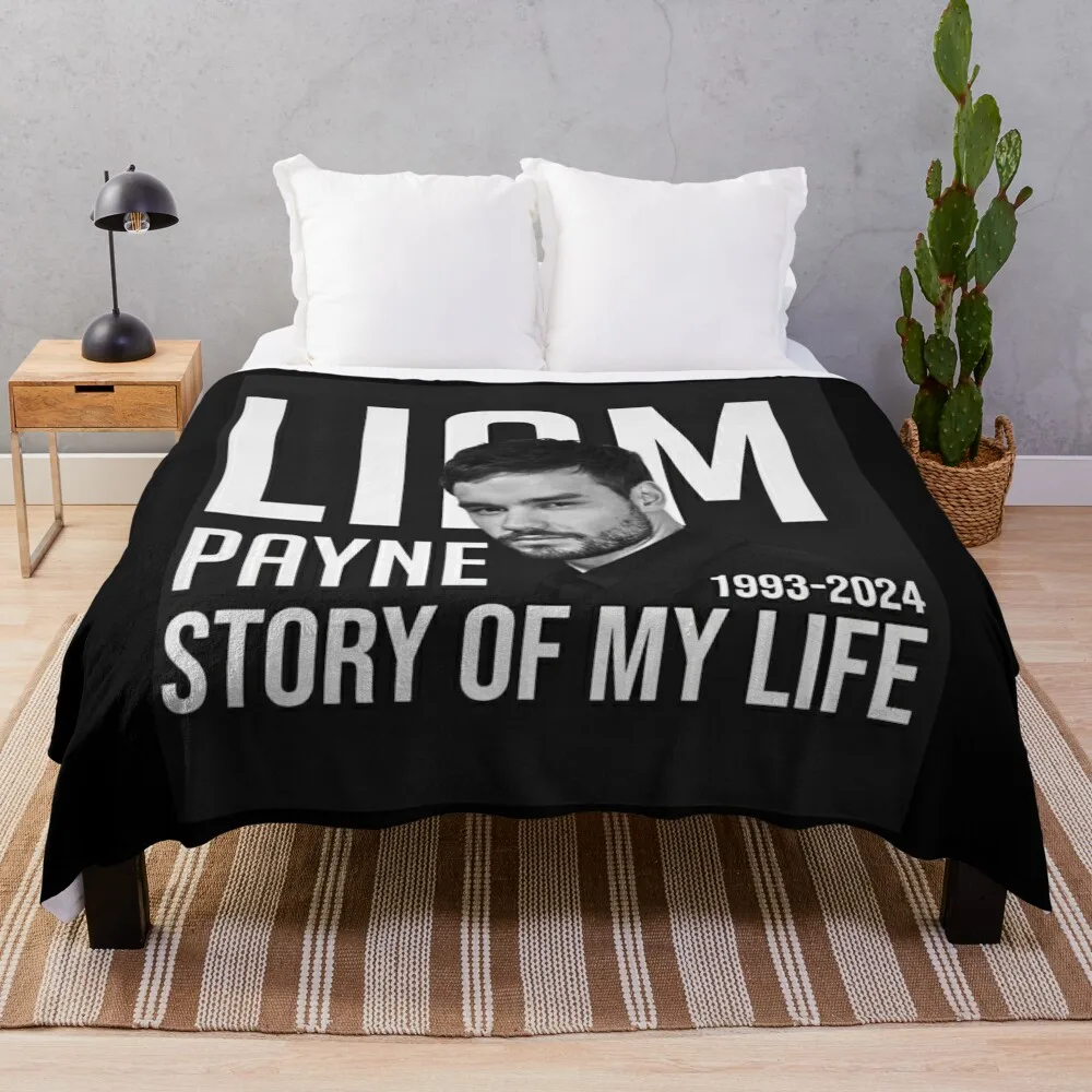 

liam payne Throw Blanket Shaggy Sofa Baby funny gift Blankets