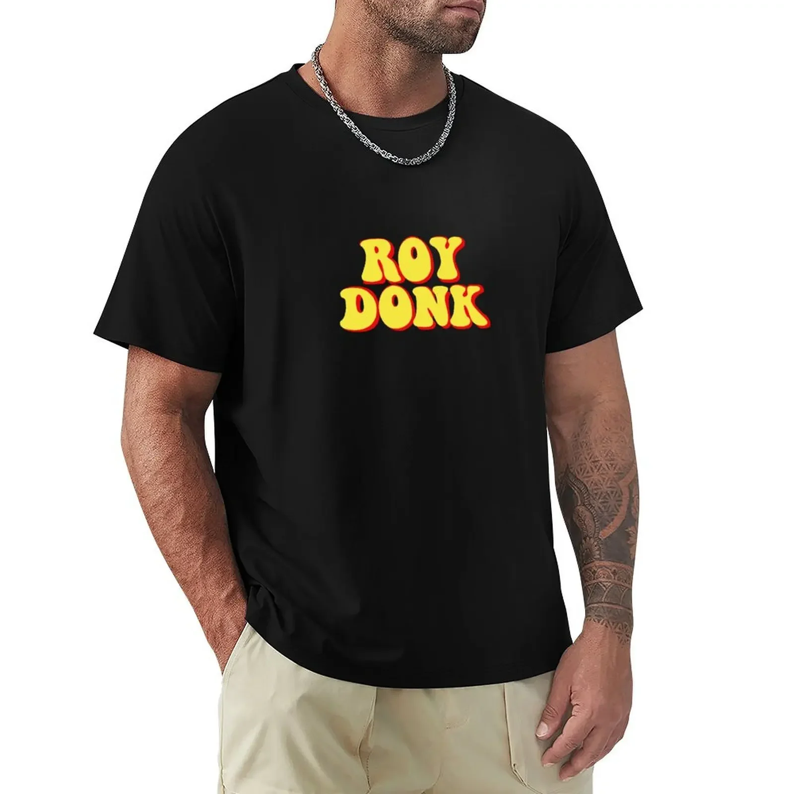 roy donk T-Shirt graphic tee shirt vintage t shirts quick-drying mens plain t shirts