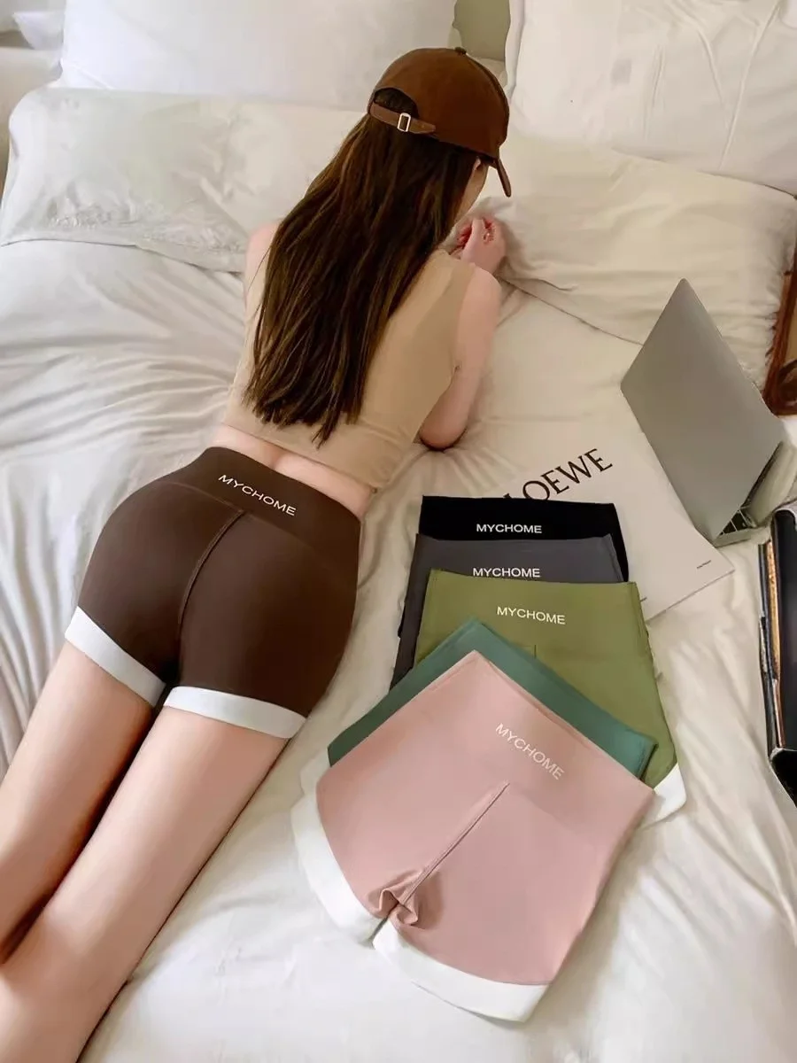 

Yoga Shorts Comfort Women Basic Detail Print Athletic Workout Gym Squat Jogging Modal Side Quick-Dry Light Running Active Ladies