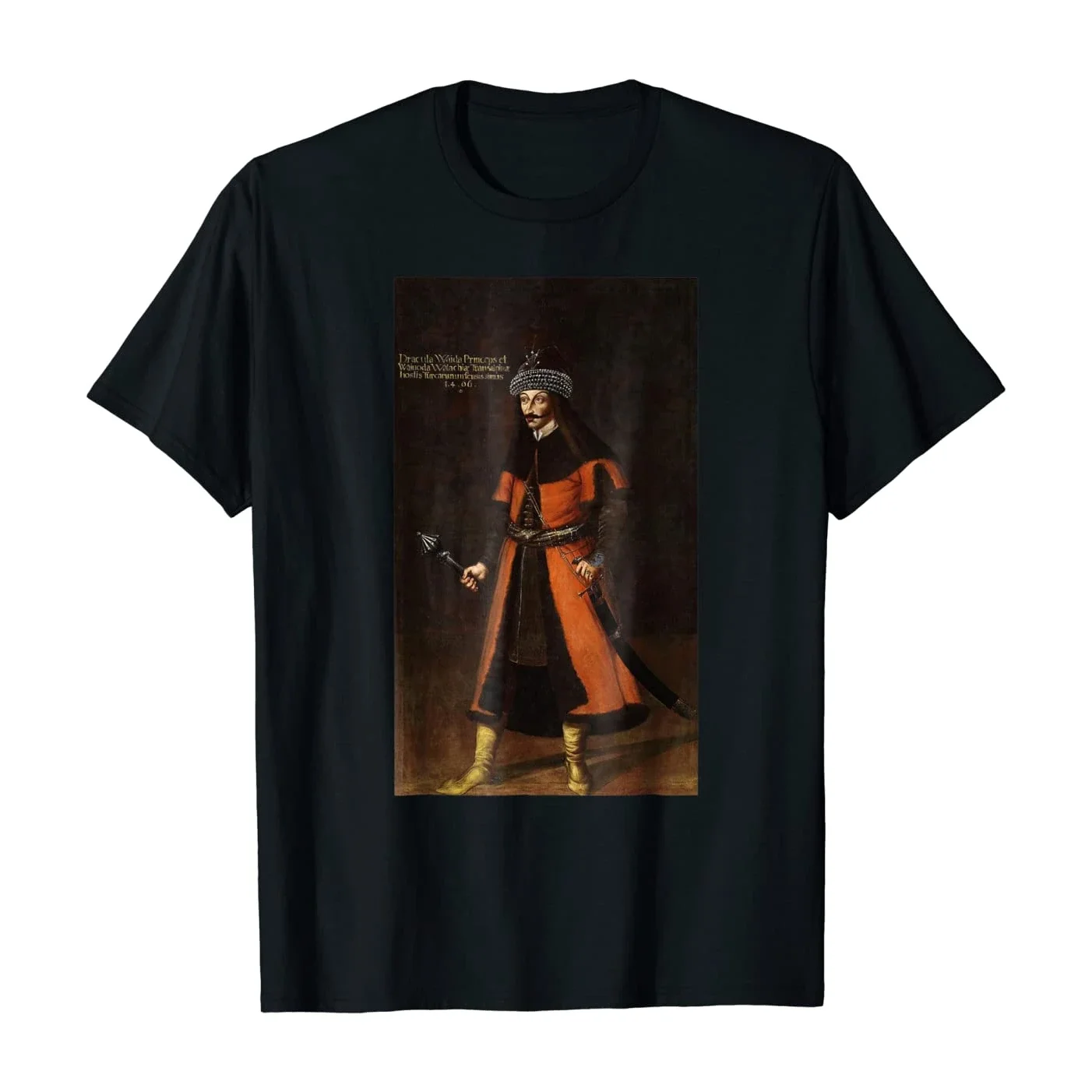 Vlad The Impaler. Vlad Dracula T-Shirt 100% Cotton O-Neck Short Sleeve Summer Casual Mens T-shirt Streetwear