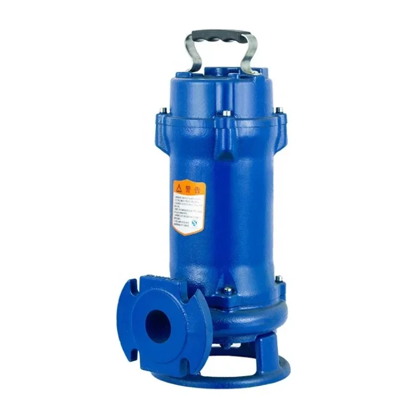 0.5HP 370W Deep Puddle Sewage Pump 1 Inch WQ Large Flow Submersible Pump with Float Switch