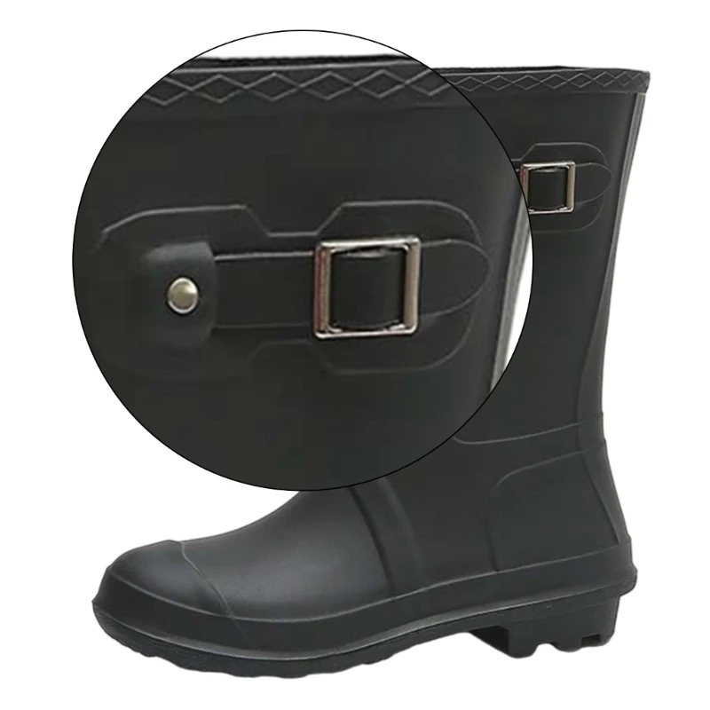 Botas chuva bezerro para meninas mulheres sapatos jardim impermeáveis ​​botas chuva femininas d5qc