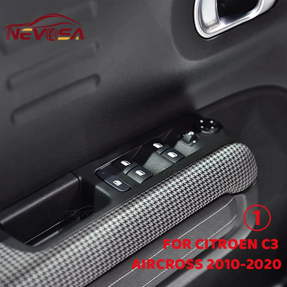 

Главный переключатель стеклоподъемника для Citroen C3 Picasso Aircross 2010-2020 Peugeot 2008 2020-2022 2023, левая кнопка управления водителями