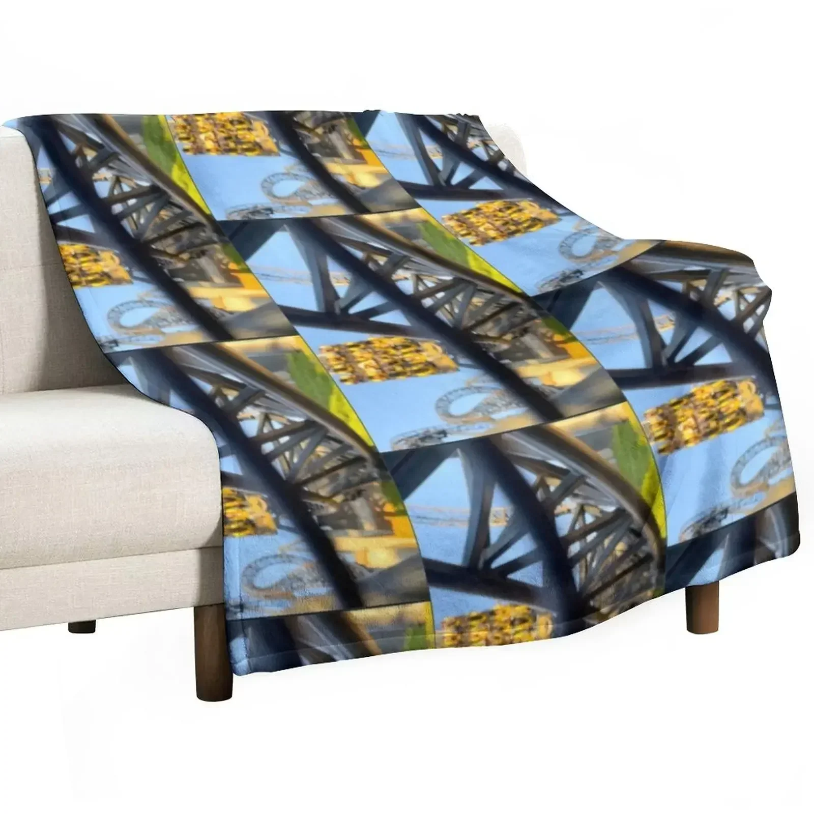 New The Smiler Throw Blanket Multi-Purpose cosplay anime Blankets