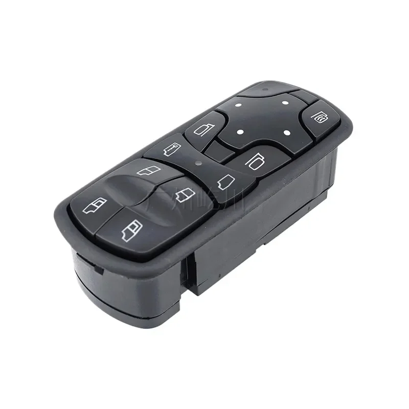 Heavy Duty Glass Lift Switch Electric Window Control Master Button Compatible with Mercedes Benz Hyundai Truck Parts
