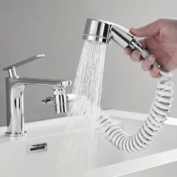 New Faucet extender external shower head bathroom faucet adapter attachment washbasin faucet external shower head set