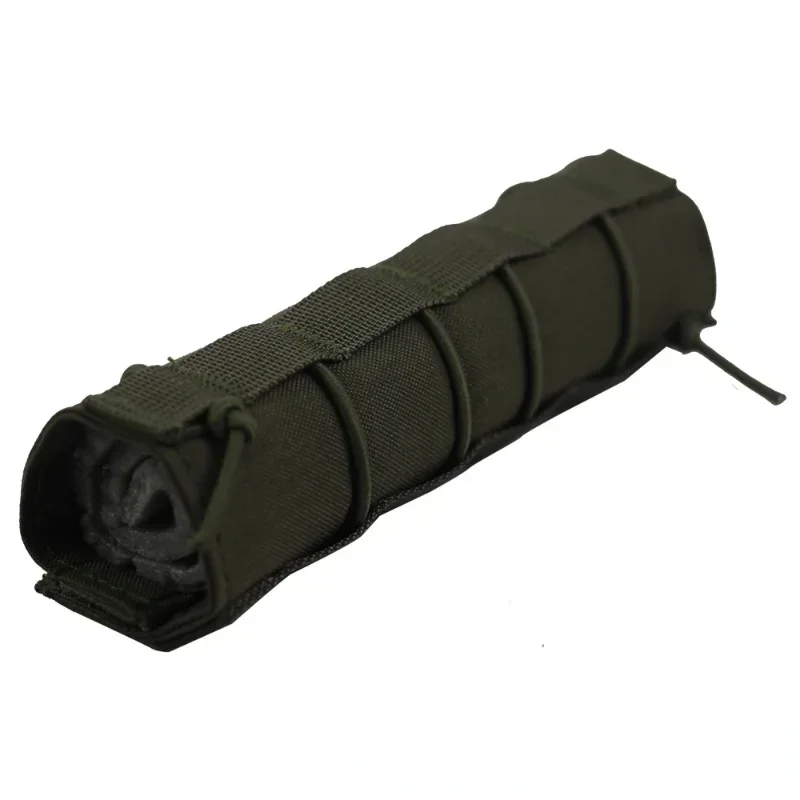 500D Nylon Tactical Airsoft Suppressor Cover Airsoft Silencer Protector Cover Hunting Shooting Accessories Baffler Protect Cover