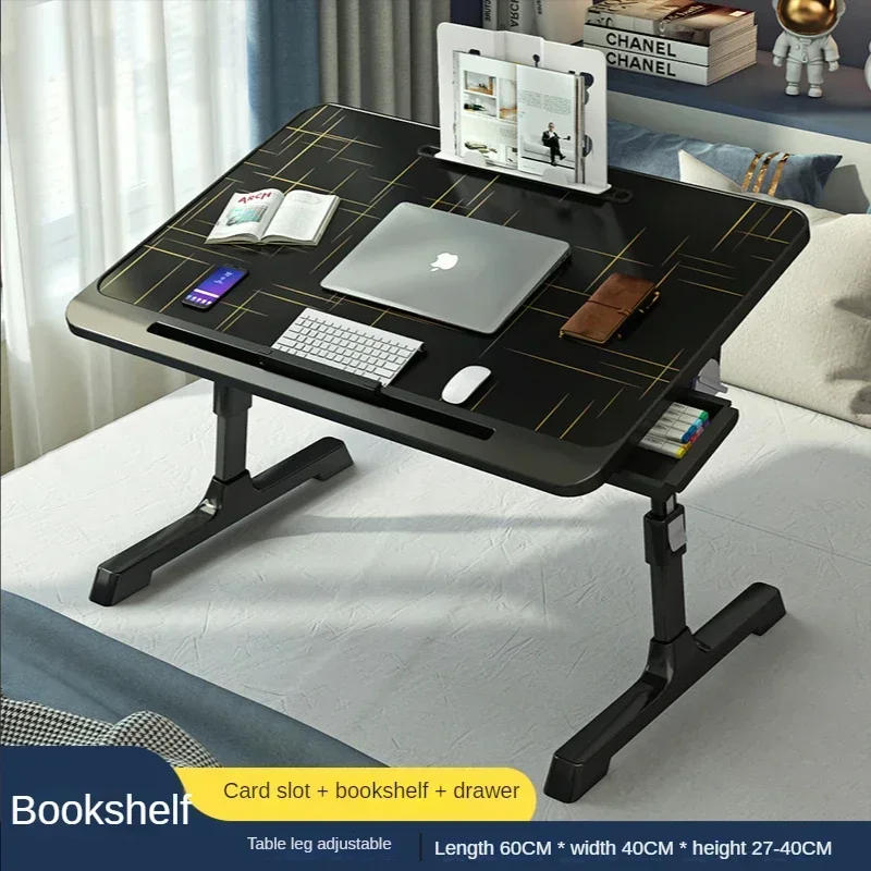 Bed Desk Small Table plus-Sized Laptop Desk Foldable Lazy Table Dormitory Students Lap