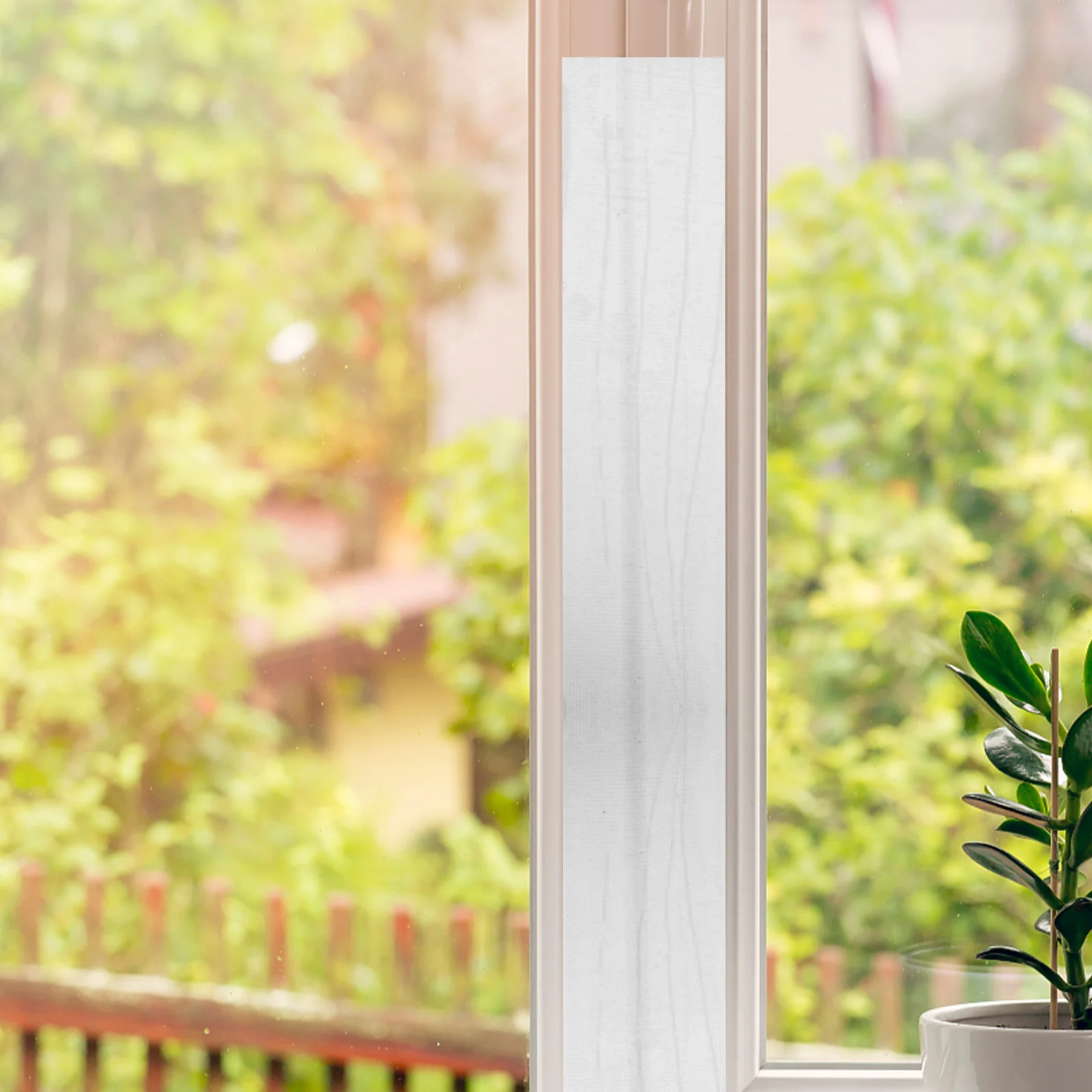 

5pcs 5 Rolls Windproof Insulation Film Fabric Window Tape For Door Gaps Weather Sealing Adhesive Strip Home Repair Tool