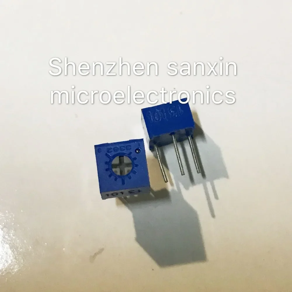 10pcs 3362P  503 104 204 504 105 Trimpo Trimmer Potentiometer 3362 500R 1K 2K 5K 10K 20K 50K 100K