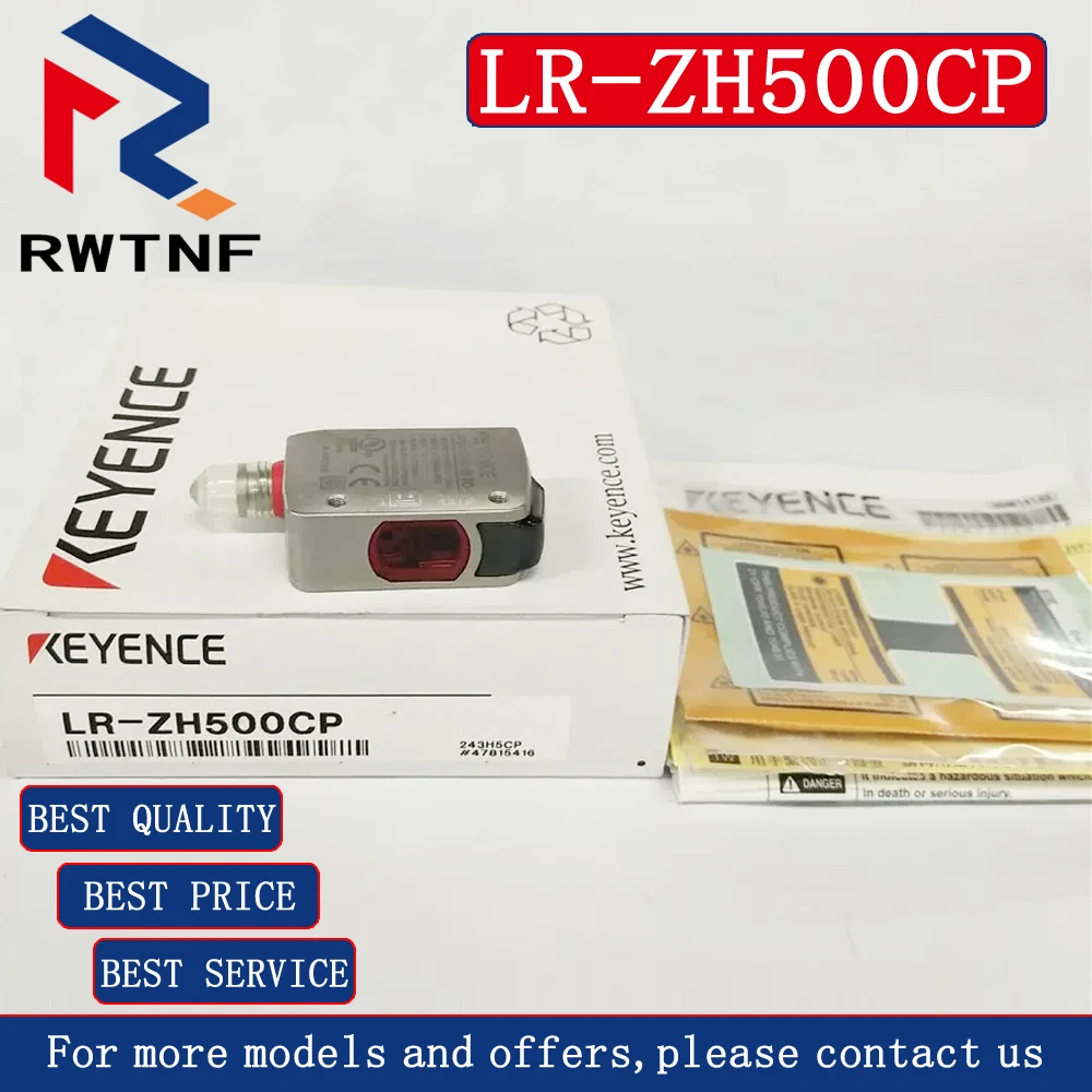 Nuovissimo sensore laser LR-ZH500CP KEYENCE reflection originale da 500mm