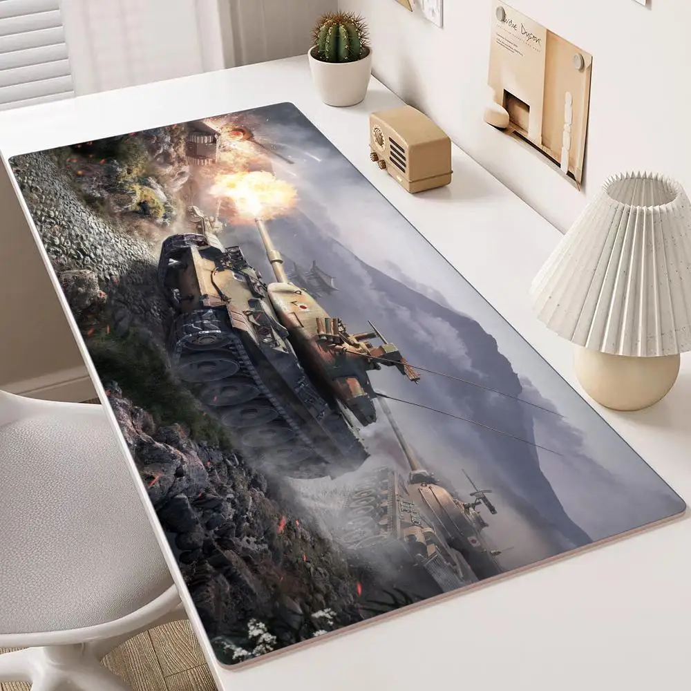 

World Of Tanks Mouse Pad Multiple Sizes Large Square Computer Office Game Table Mats Rubber Anti-slip Mousepads