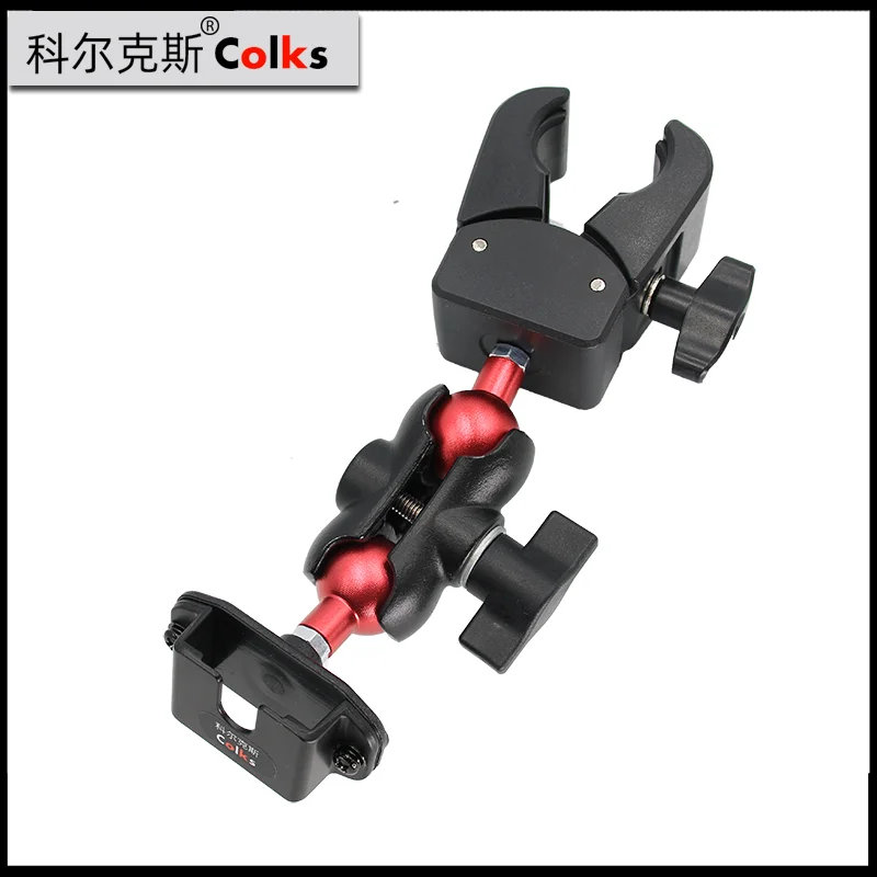 

Подставка для радио Colks, автомобильный радиоприемник, микрофон, новый двусторонний автомобильный держатель для радиоприемников для мотоциклов и автомобильных радиостанций