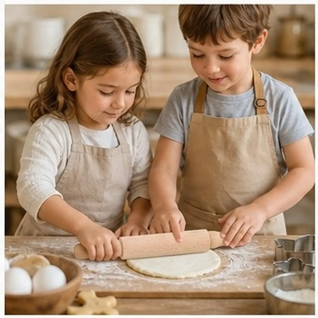 Wooden Mini Wooden Rolling Pin - Kitchen Roller Baking ulasan dan harga