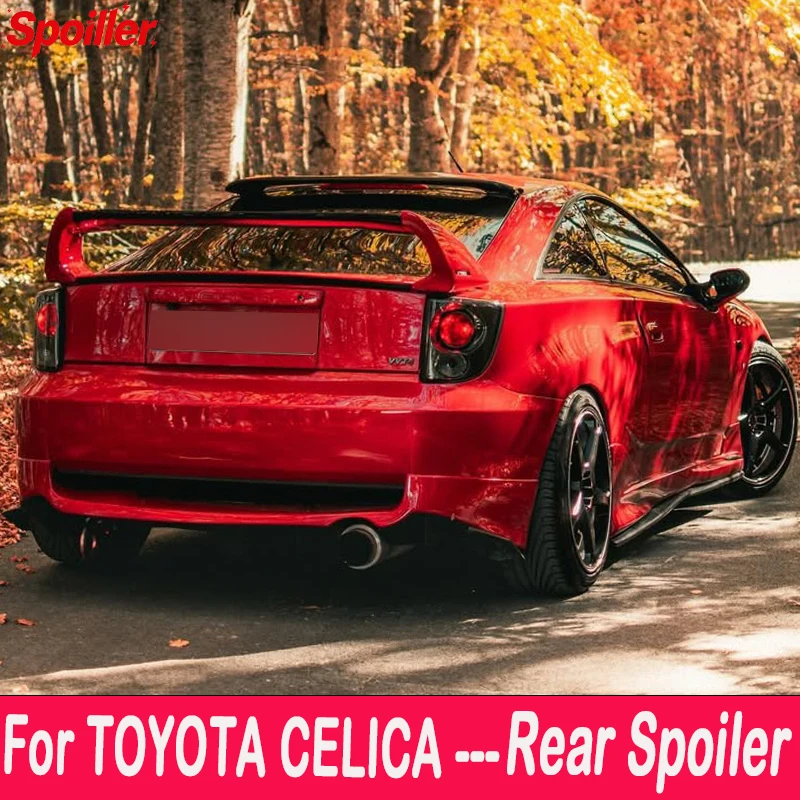 Suitable for Toyota CELICA Rear Trunk Spoiler VVT 2000-2005 High-Quality ABS Plastic Car GT Spoiler Trunk Wing Spoiler - view 2