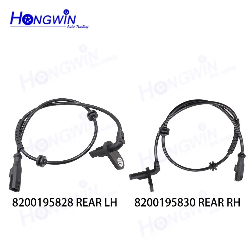 Capteur de vitesse de roue ABS arrière droit gauche, pour RENAULT Clio III BR0/1 CR0/1 KR0/1 1,2l 1,4l 1,5l 2,0l 2005 – 14, 8200195830 8200195828