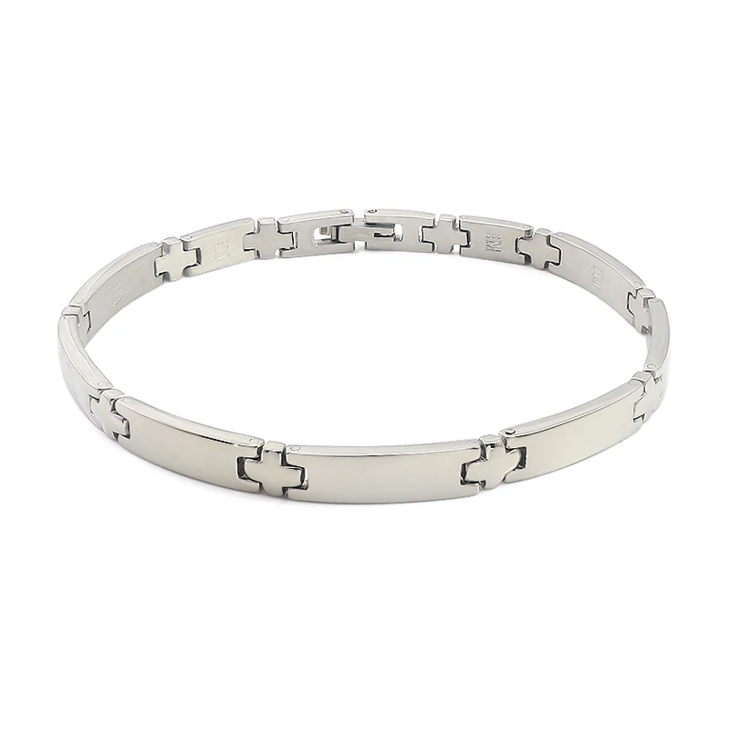 Luxury African bangles for woman chain 21.5cm bracelet stainles steel bracelet laser engrave sliver gold bangle Jewelry Gift
