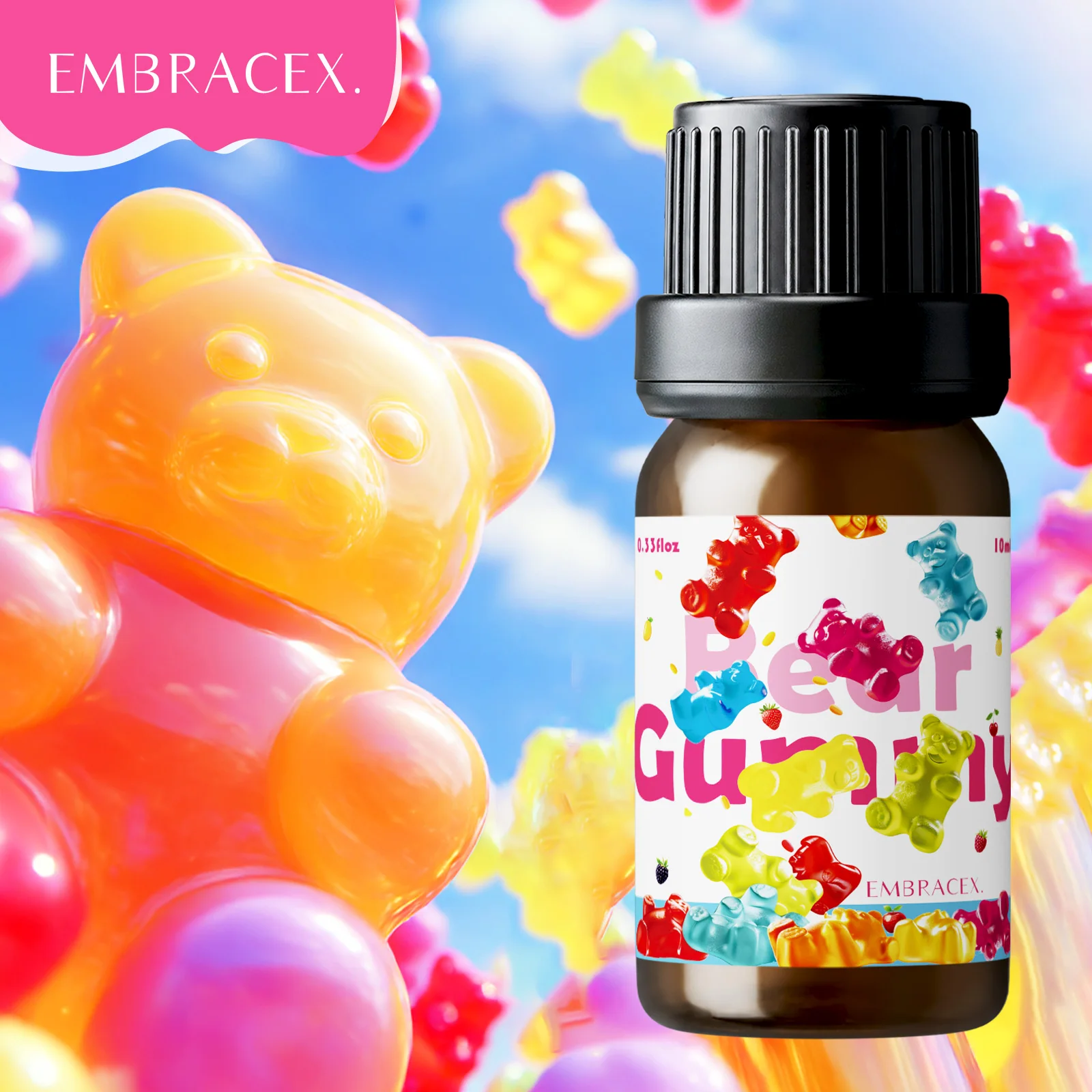 Candle Fragrance - 10ml Gummy Bear Geurolie Zoete Diffuseroliën
