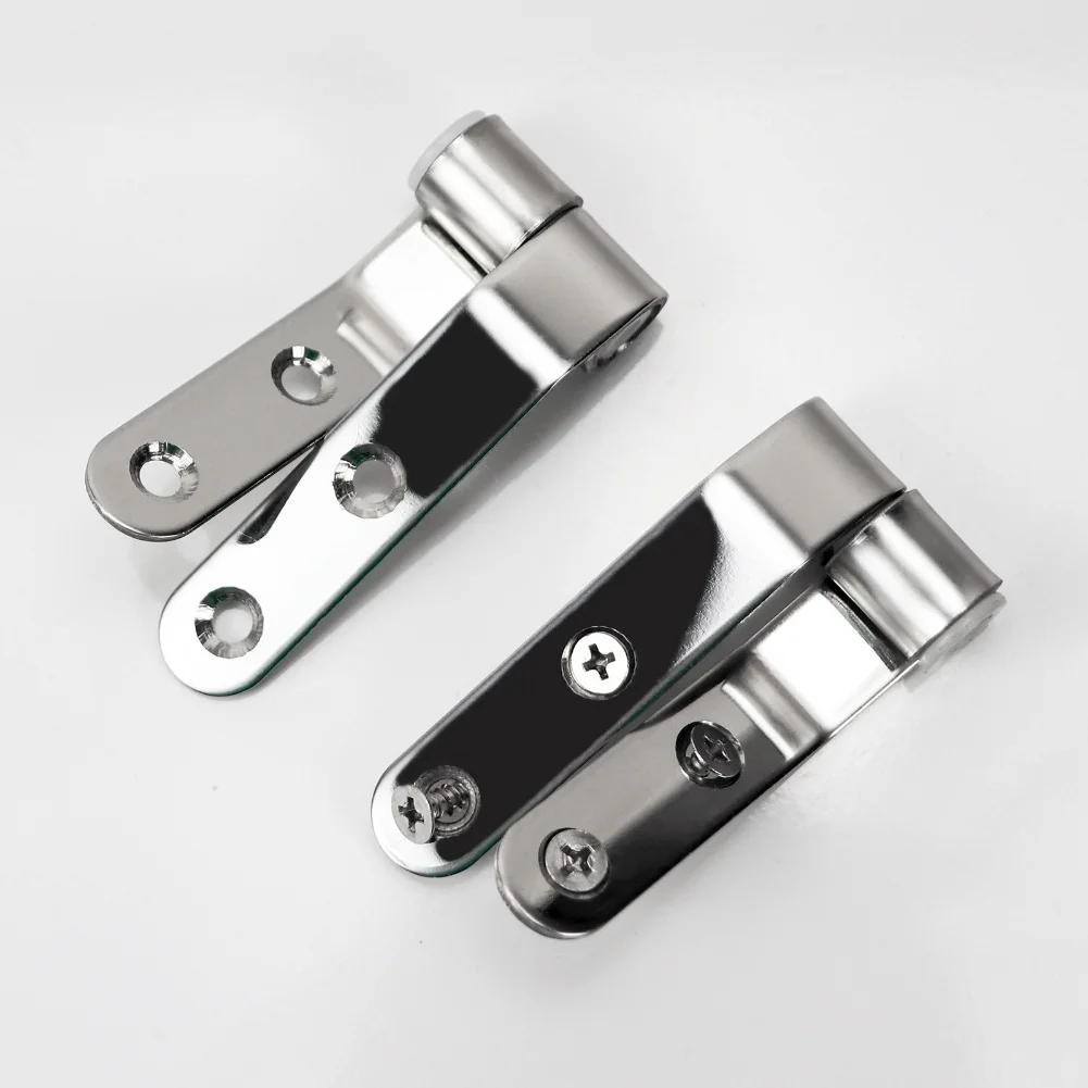 

Toilet Seat Replacement Hinges Set Stainless Steel Fits For Most Round And Oval Toilet Seats Toilet Lid Hinge Repair Accessories