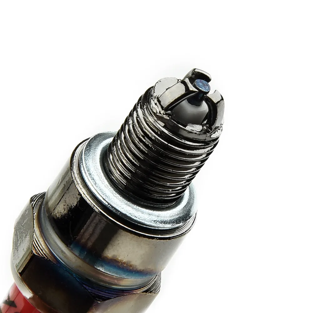 Motorcycle Spark Plug Iridium Spark Candles High Performance 3-Electrode A7TC Motorcycle Ignition Accessories For 50CC-150CC ATV