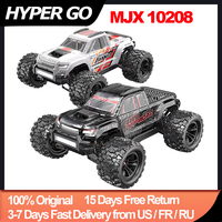 HYPER GO MJX10208 V2 1/10 4WD RC Truck Brushless Motor 2.4G Remote Control RC Car High Speed Off-road Racing Car ( no battery )