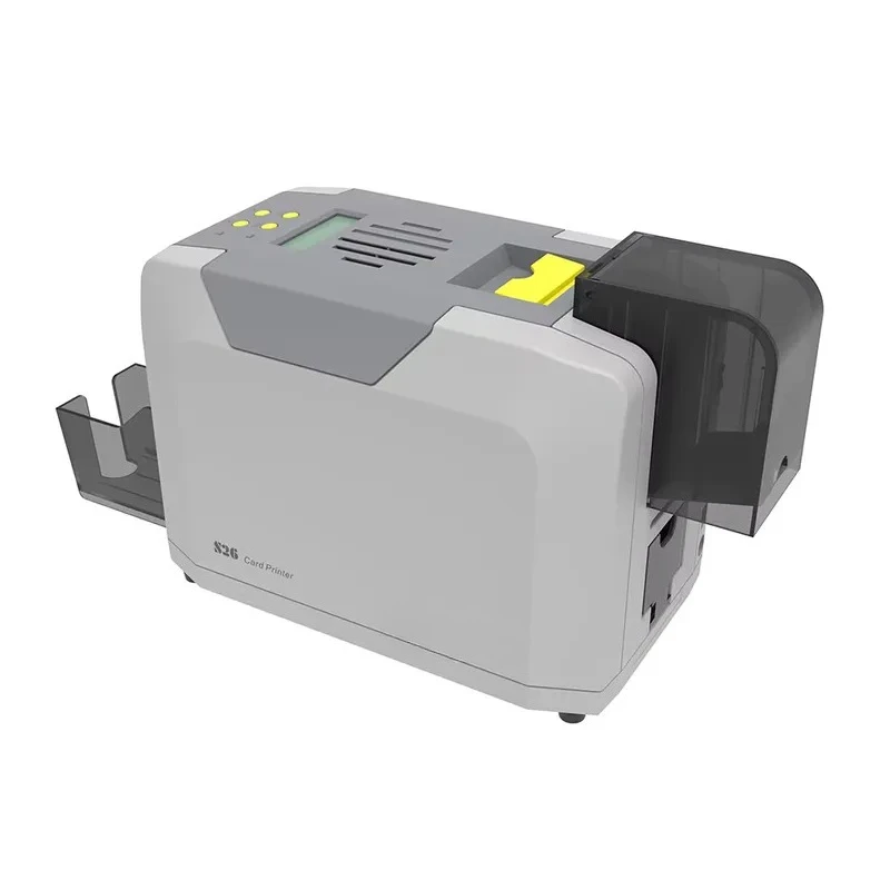 For S26 and S28 Desktop ID Printers 300 DPI Direct Thermal Printer for Employee and Student ID Cards