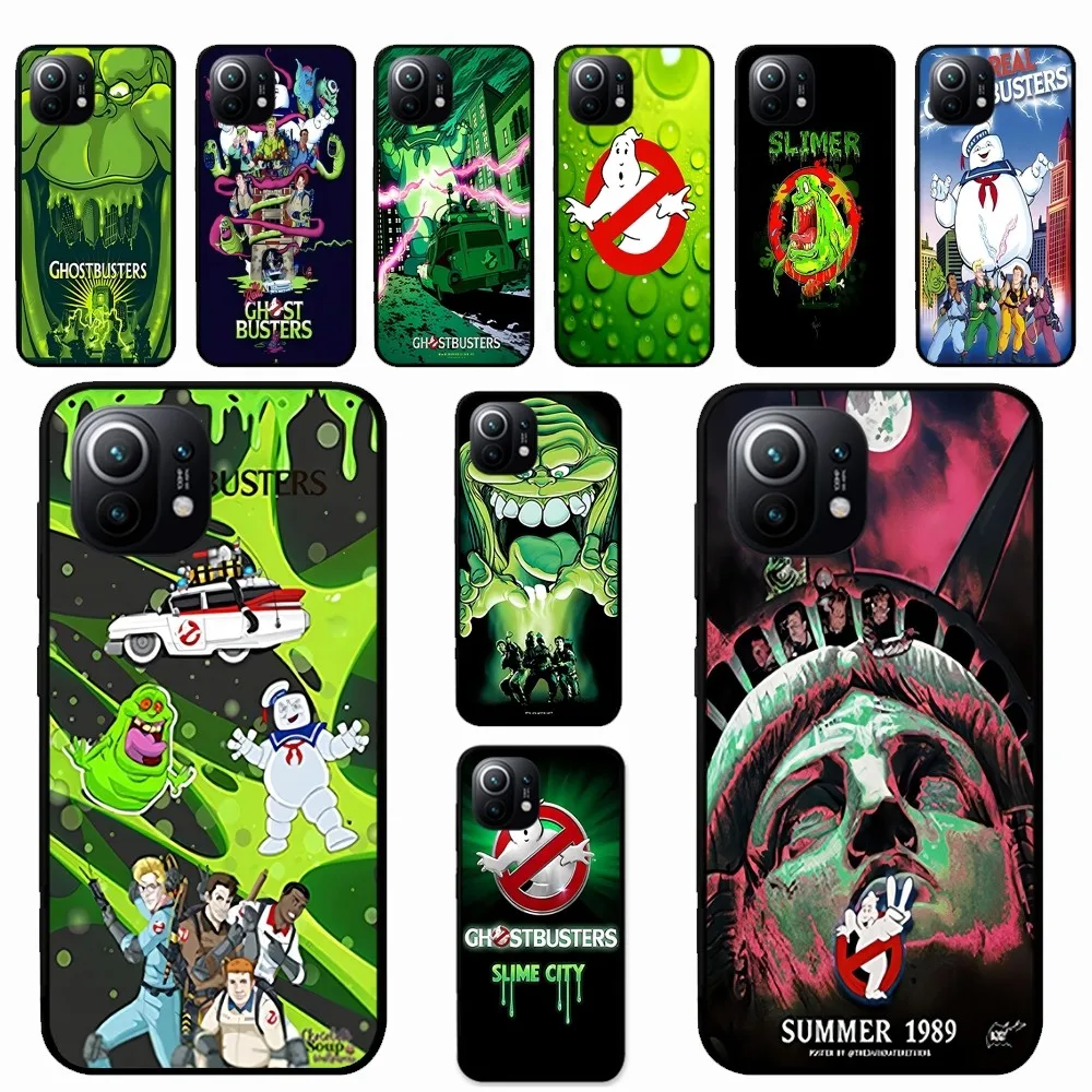 Movie E-Extreme G-Ghostbusters Phone Case For Xiaomi Mi 5X 8 9 10 11 12 lite pro 10T PocoX3pro PocoM3 Note 10 pro lite