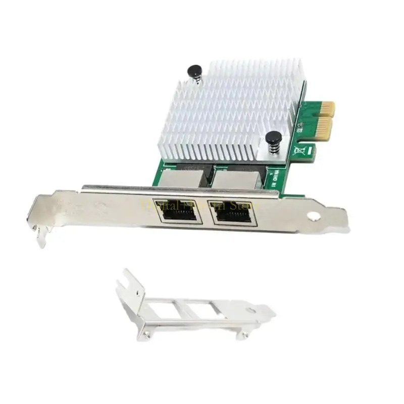 E06D 2 Gigabit Port PCIE 1000M Server Networks Card RTL8111F PCIe 1x Adapter