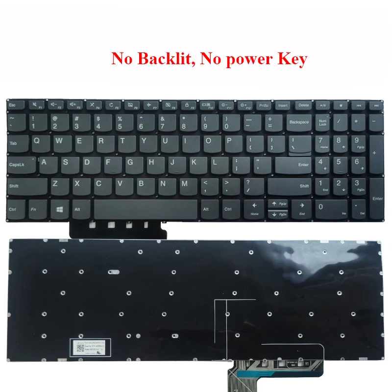 New US Spanish Laptop Keyboard for Lenovo IdeaPad V330-15IKB V330-15ISK V130-15IGM V130-15IKB 720S-15 720S-15ISK 720S-15IKB