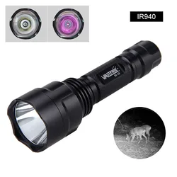 IR Flashlight 940nm Night Vision Torch LED Infrared Flashlight Tactical Hunting