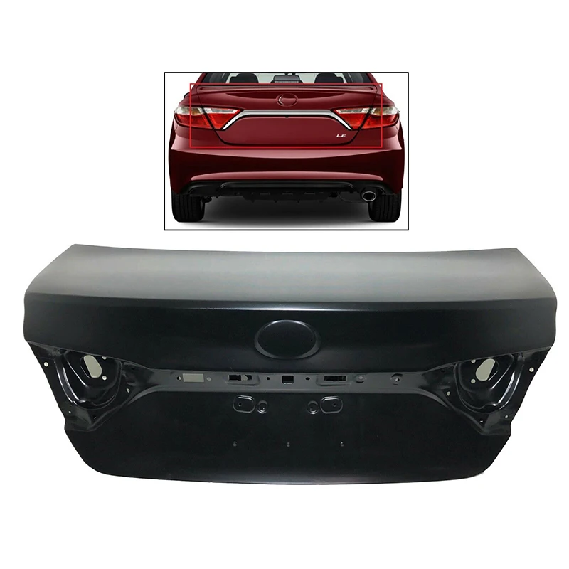 

car body rear trunk lid back tailgate panel assembly for TOYOTA camry 2015 2016 2017