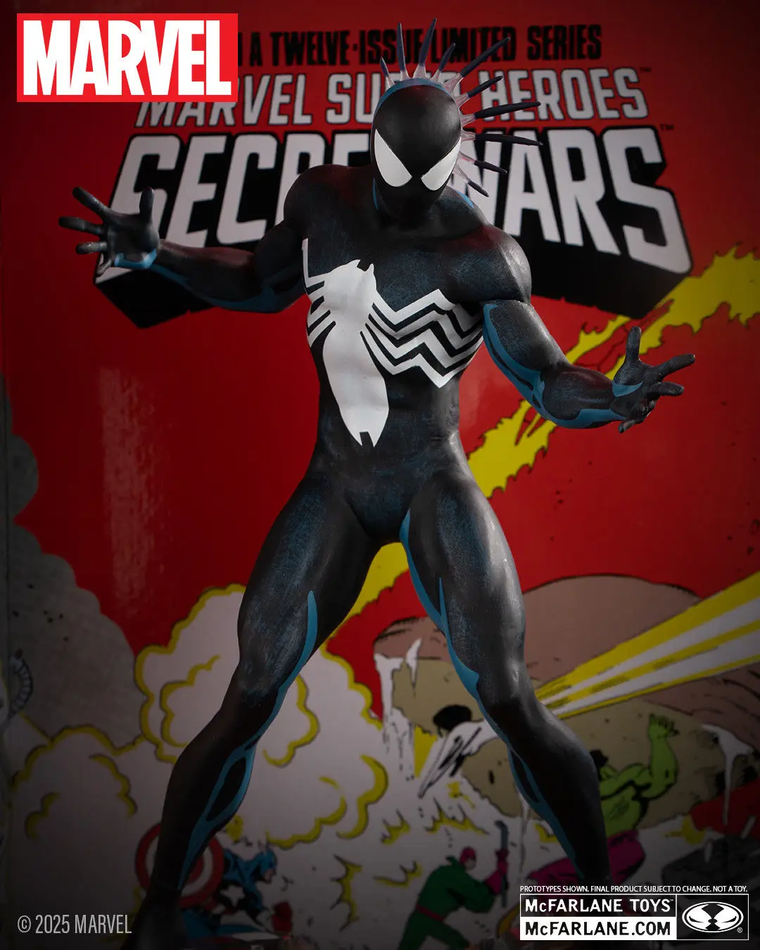 

Marvel's Secret War Comics Spider Man 1/10 Statue, Handmade, Model, Desktop Ornament, Birthday Toy Gift for Fans and Friends