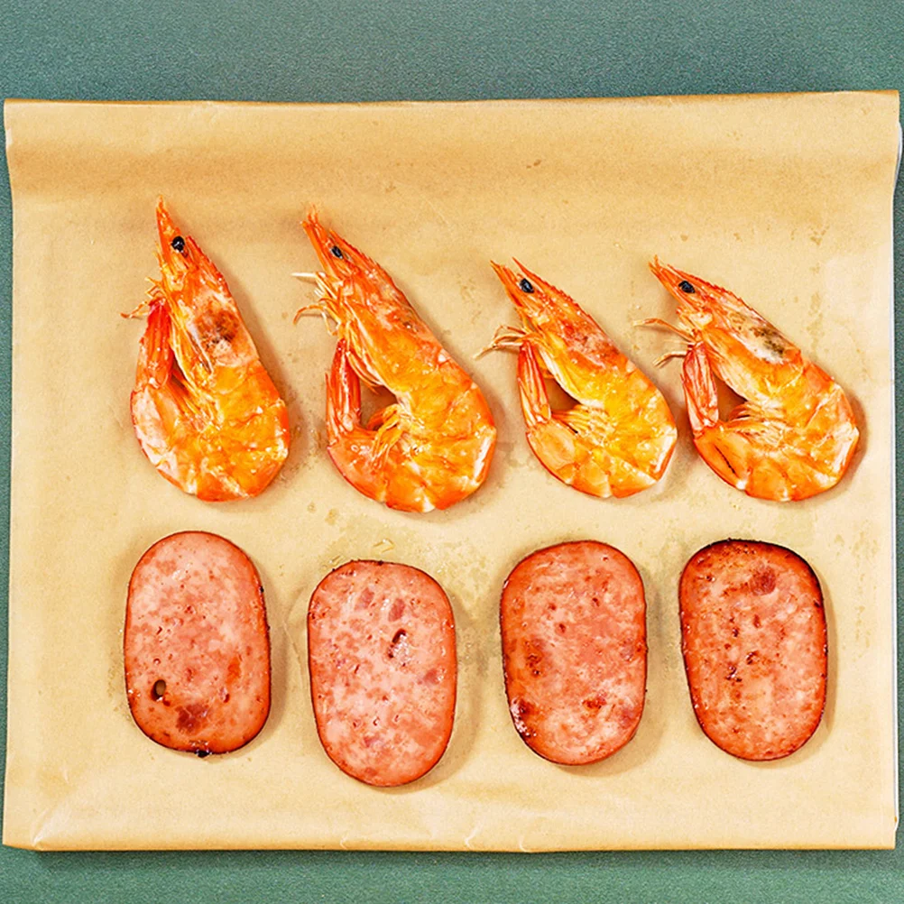 

1 Roll Of Baking Parchment Paper Thickened Grease Proof Non-Stick For Oven Cookies Bread Fish Vegetables Kitchen Baking Supply