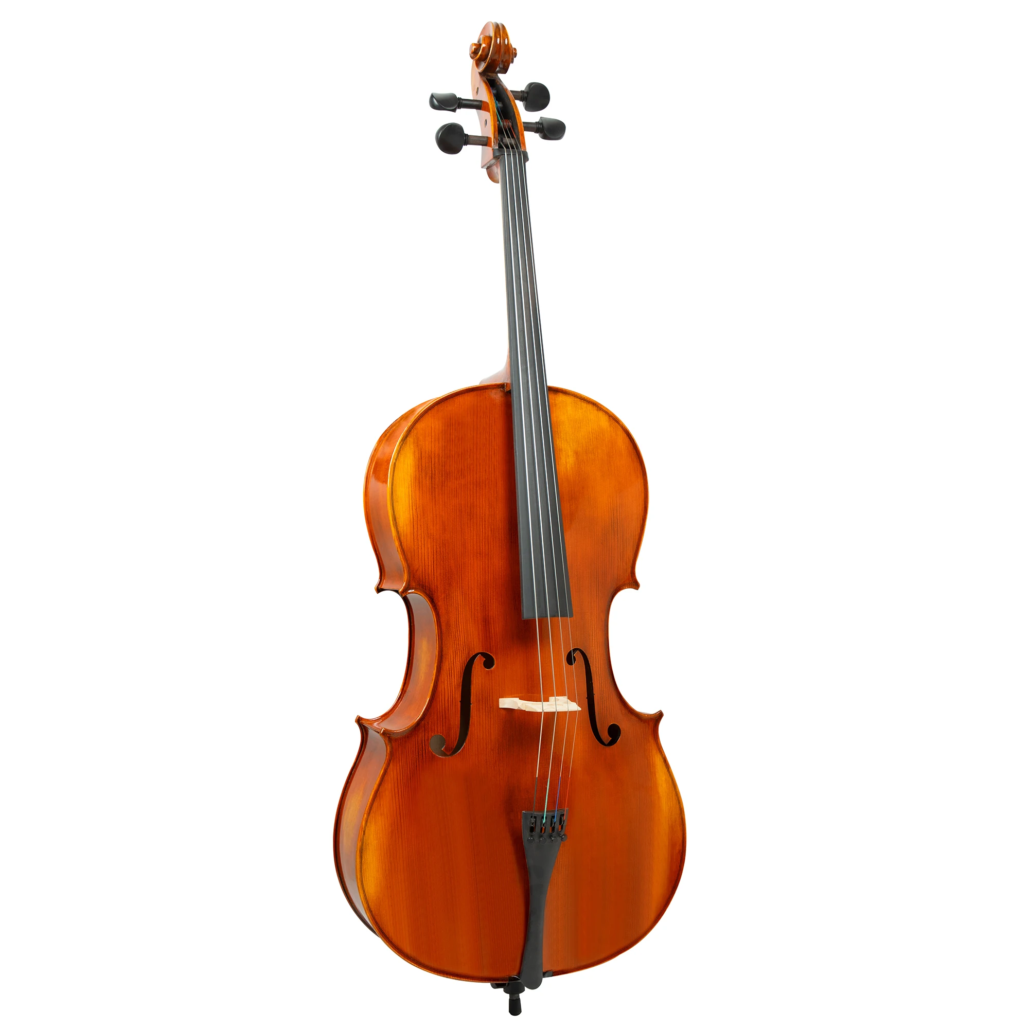 Handmade Cello 4/4 3/4 1/2 1/4 Professional beginner Russia Spruce wood panel maple back panel with cello bag cello bow parts