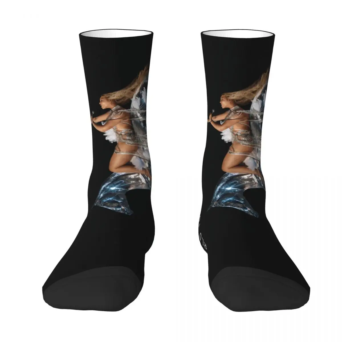 Beyonce Renaissance World Tour Men Women Socks Windproof Beautiful Spring, Summer, Autumn, and Winter Dressing Gifts