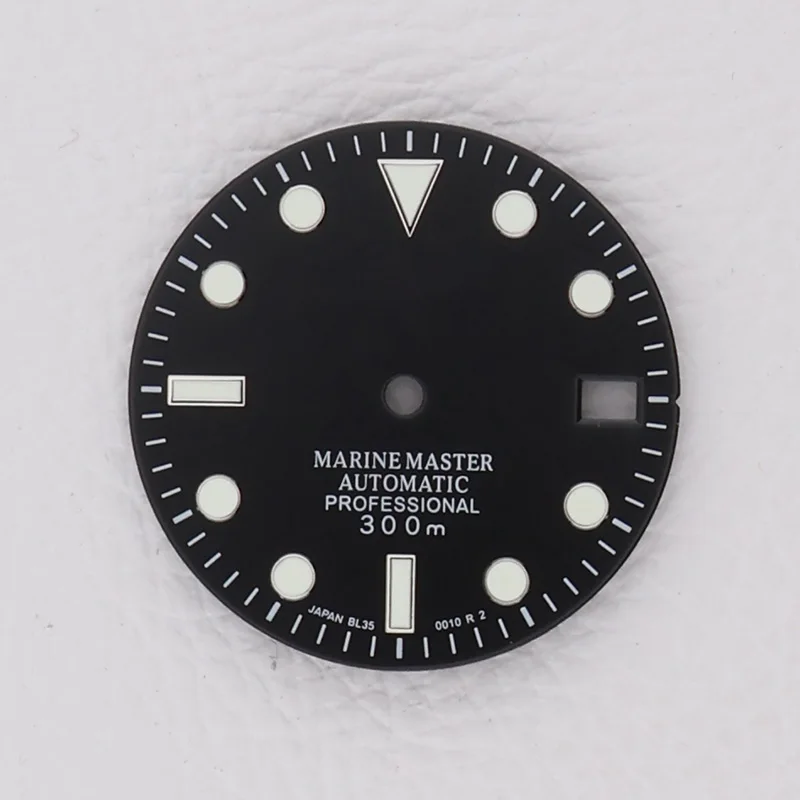 

Sunburst 300m Diver Watch Dial with S Logo 28.5mm Mechanical Automatic Movement NH35 Repair Part for Watch Faces