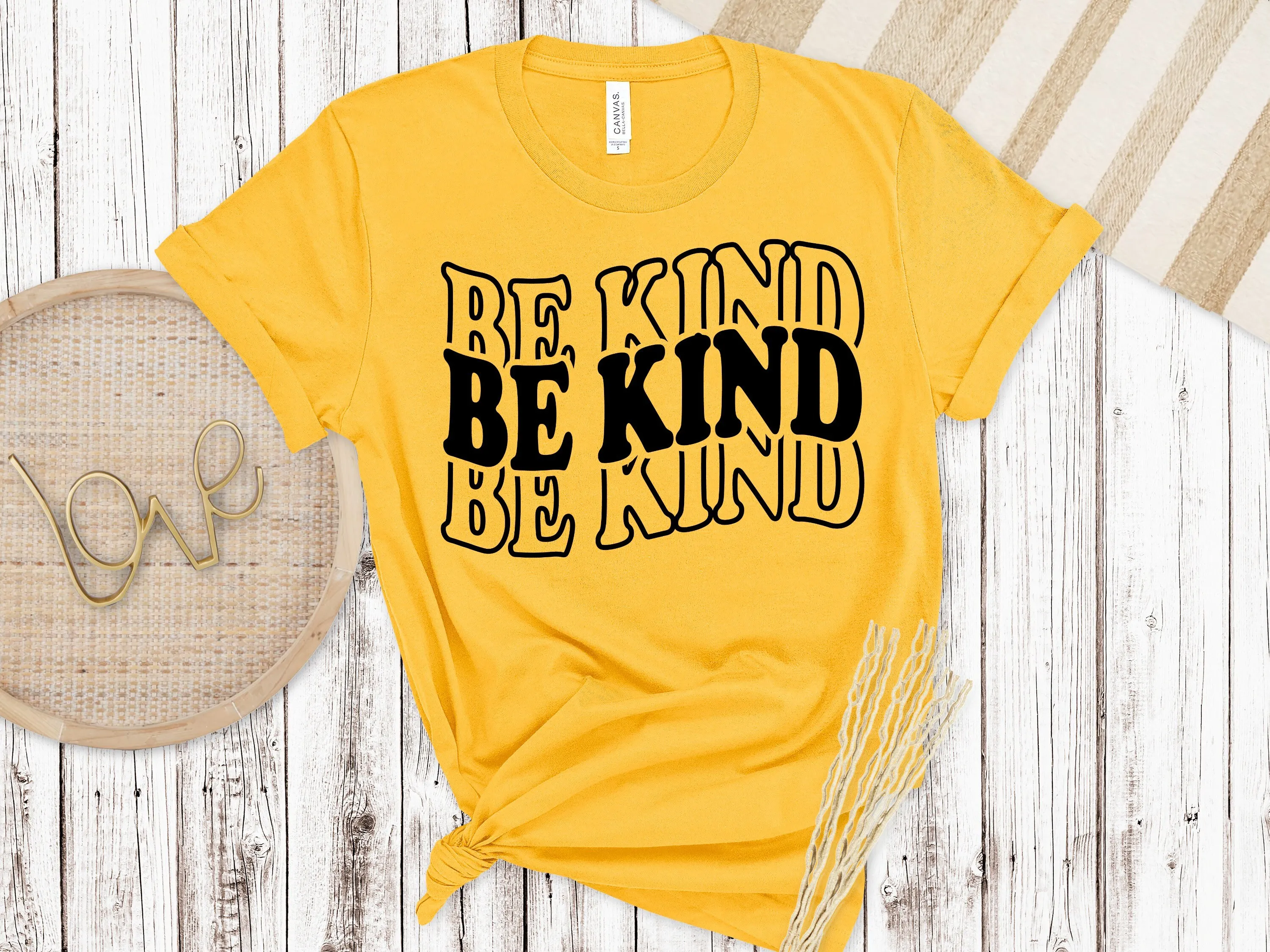 Be Kind T Shirt Kindness Positive Love Positivity Equality Nice