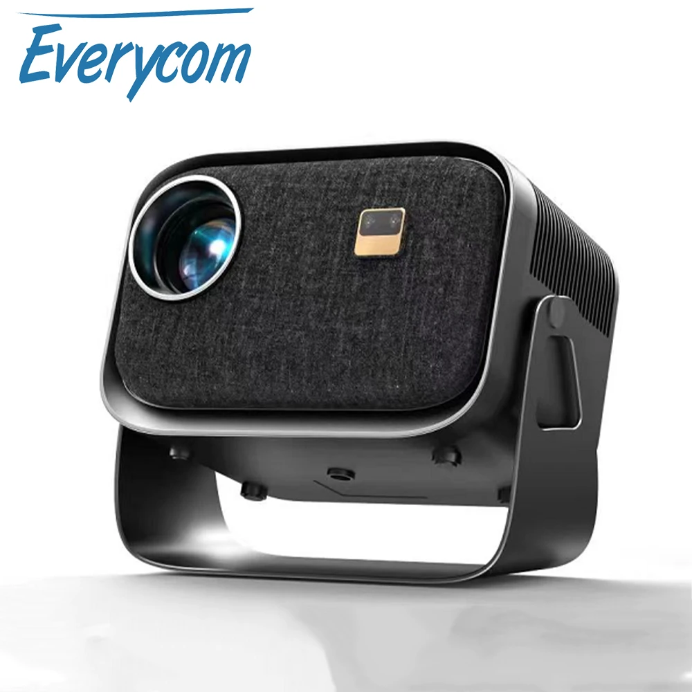 

Everycom HY320 Mirror Version Projector Electric Focus Video Home Theater Cinema Smart Phone Beamer LED Proyector