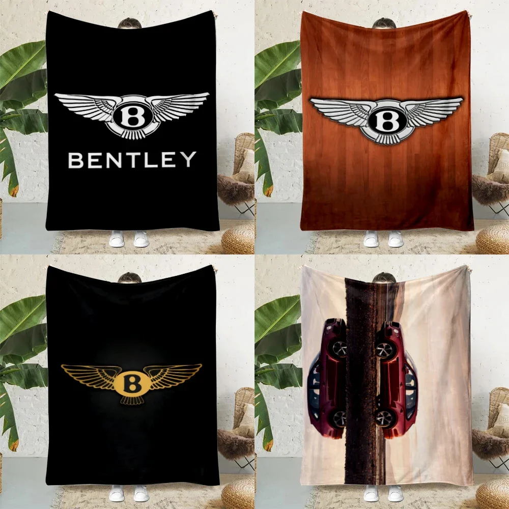 Luxury Car B-Bentleys Printed Blanket Picnic Blankets Warm Blanket Soft and Comfortable Blanket Home Travel Birthday Gift