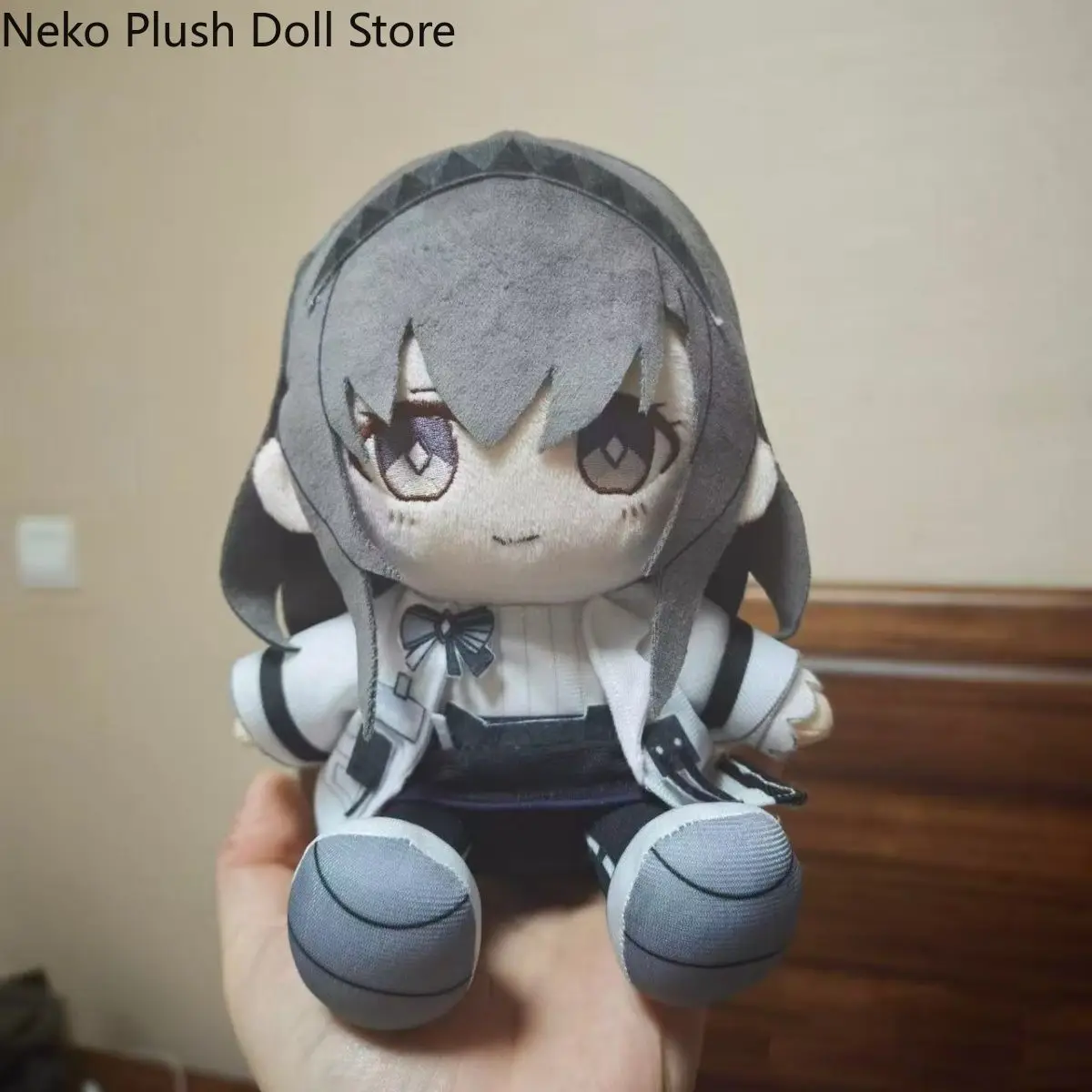 Arknights Priestess Anime 20cm Soft Plush Stuffed Doll Body Cosplay Cartoon Sitting Posture Dolls Mascot Student Fans Gift